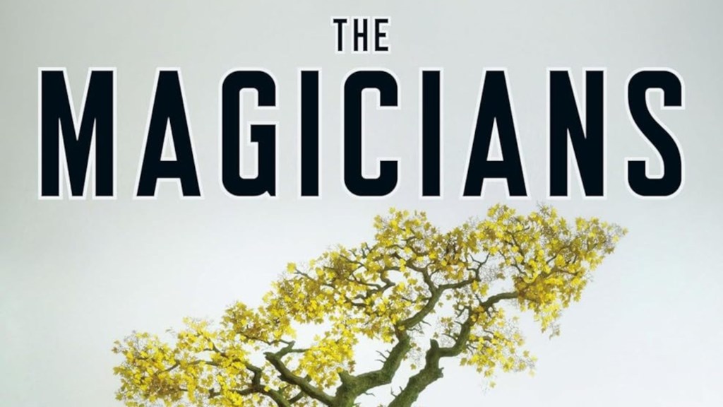 The cropped cover of The Magicians by Lev Grossman