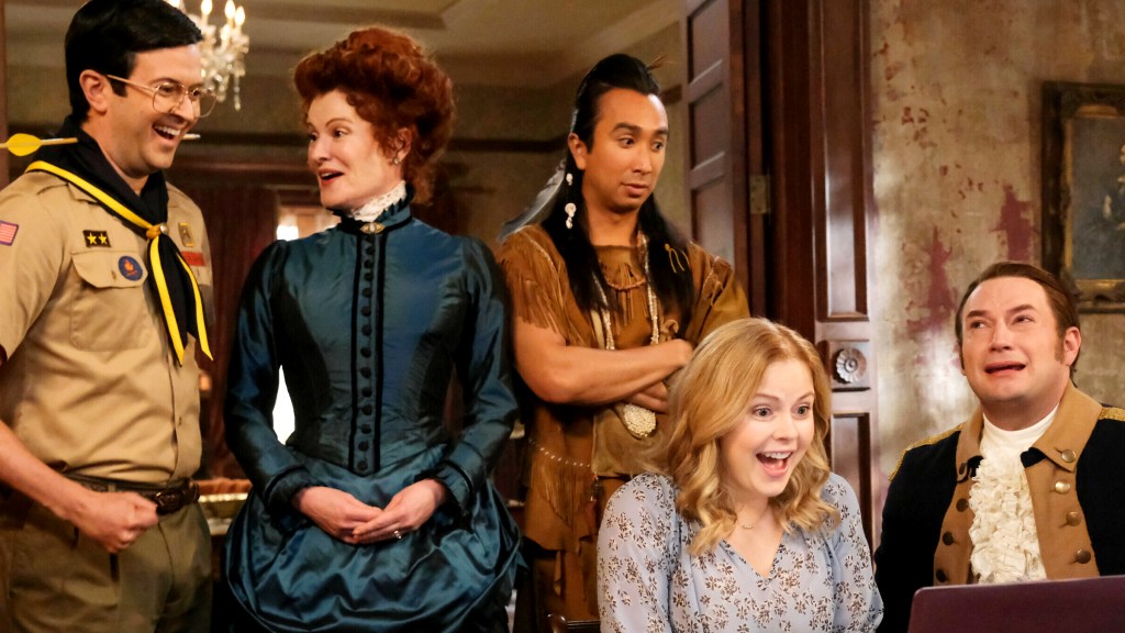 The cast of Ghosts