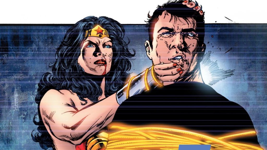 Wonder Woman kills Maxwell Lord
