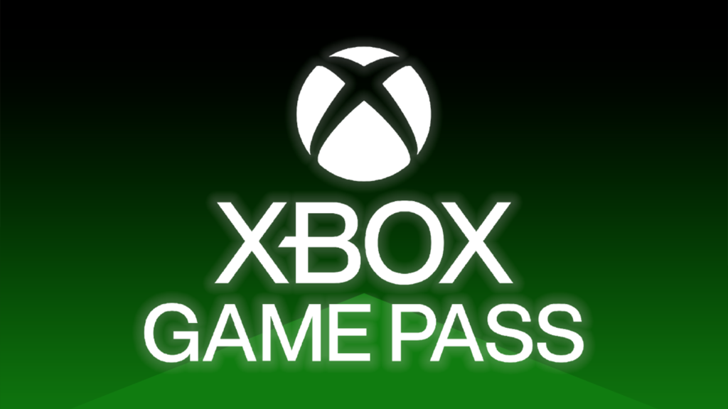 The Xbox Game Pass logo over a green field.