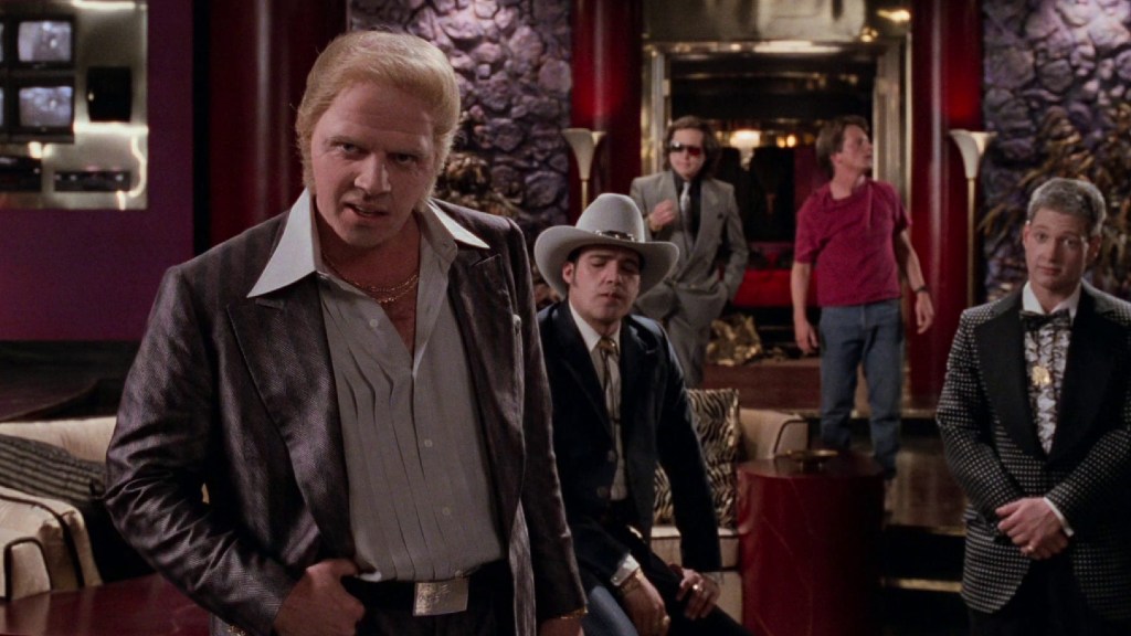 Rich Biff in 1985 in Back to the Future Part II