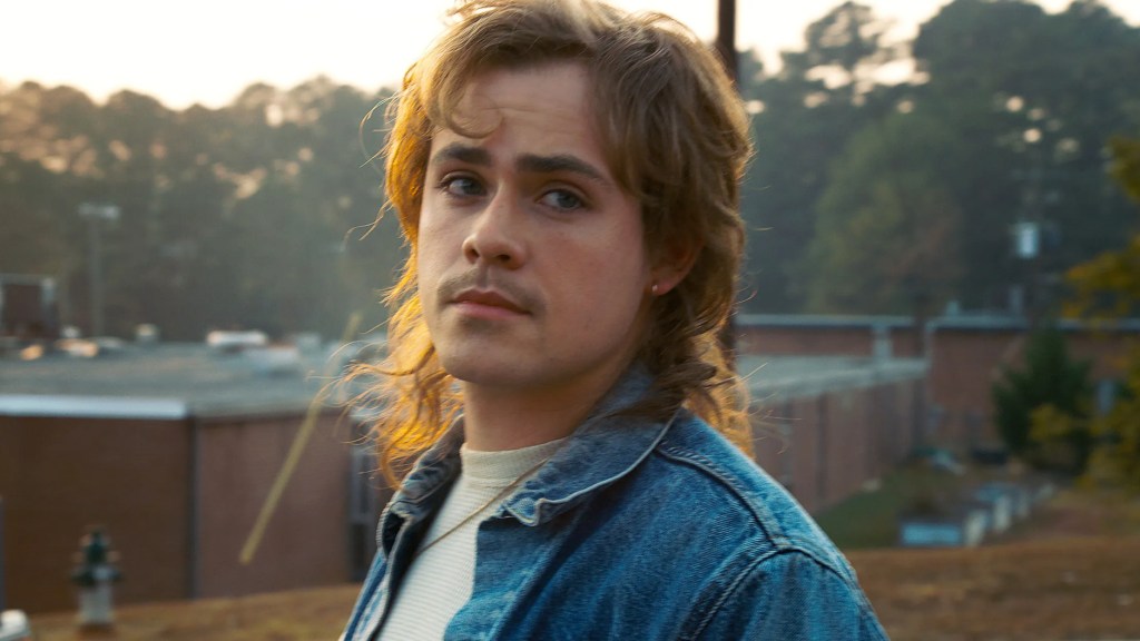 Dacre Montgomery as Billy Hargrove in Stranger Things season 2