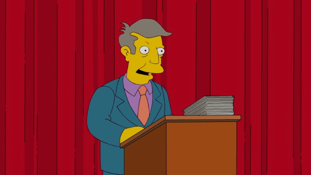 Principal Skinner in The Simpsons