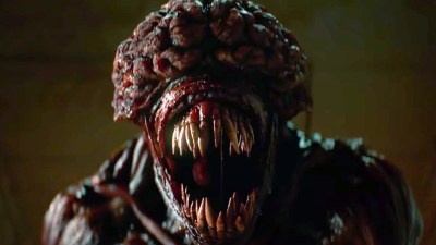 A snarling monster from Resident Evil Welcome to Racoon City