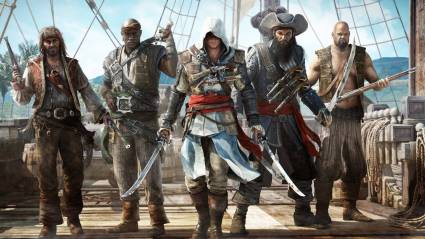 Assassin's Creed 4 Black Flag pirate characters