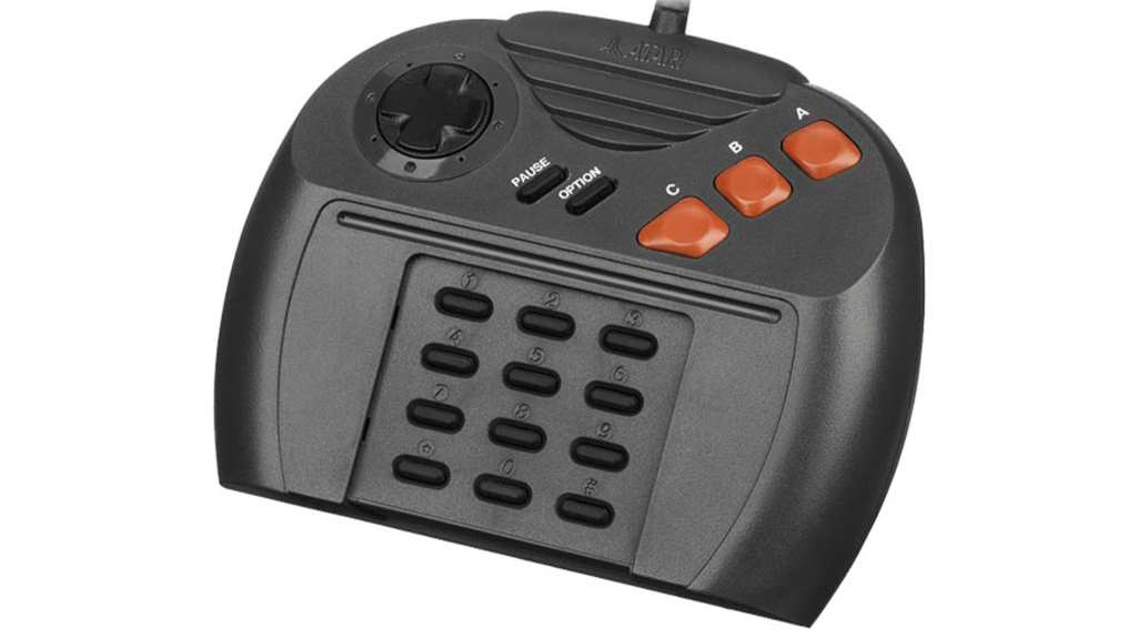 The Atari Jaguar controller.