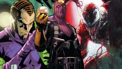Baron Zemo, Green Goblin, and Carnage