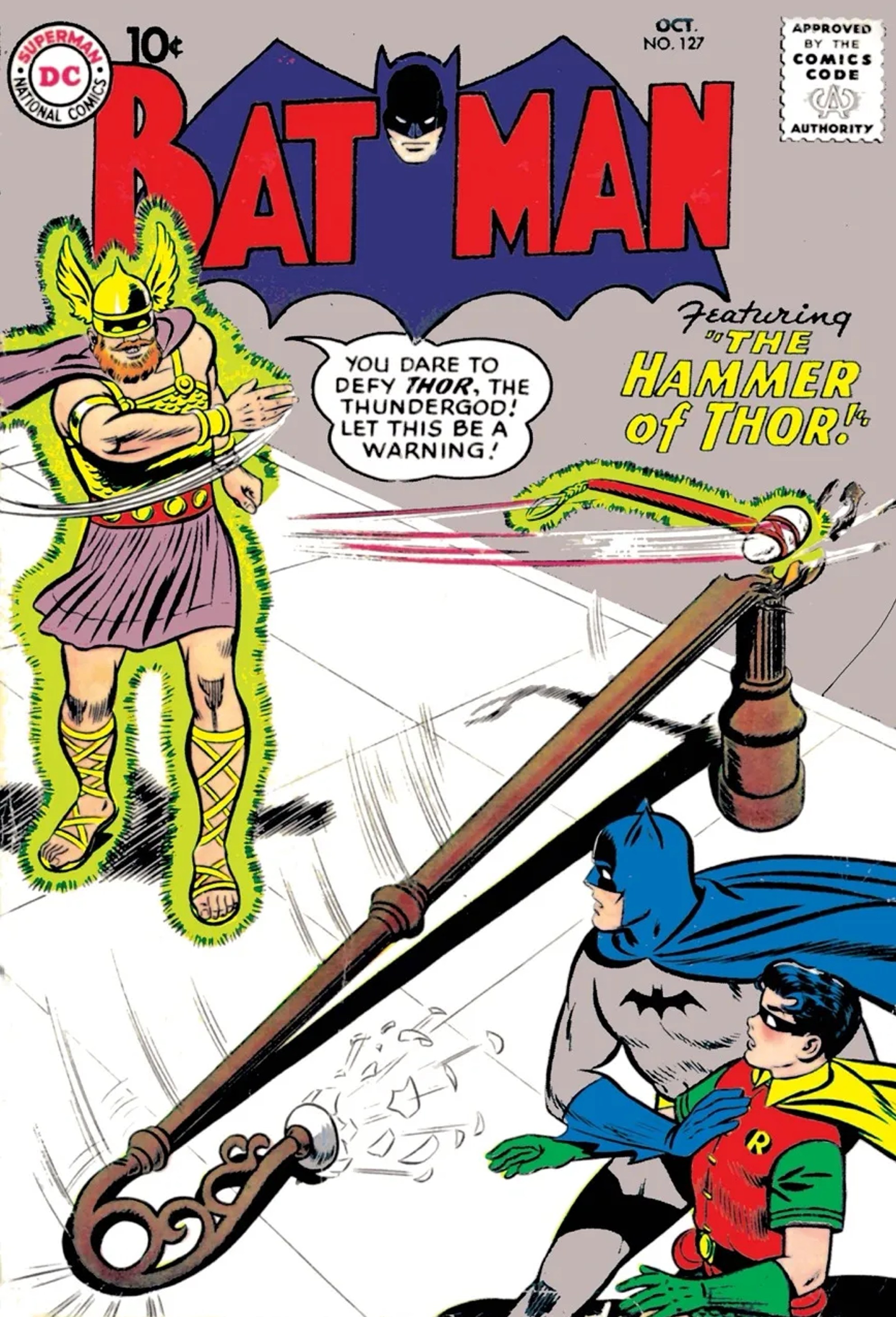 Upcoming DC Release Revives the Batman vs Thor Showdown You Didn't Know ...