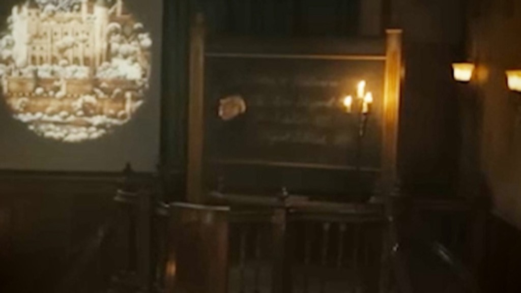 Professor Binns in Harry Potter show