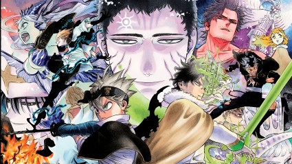 Black Clover Manga Colored Page