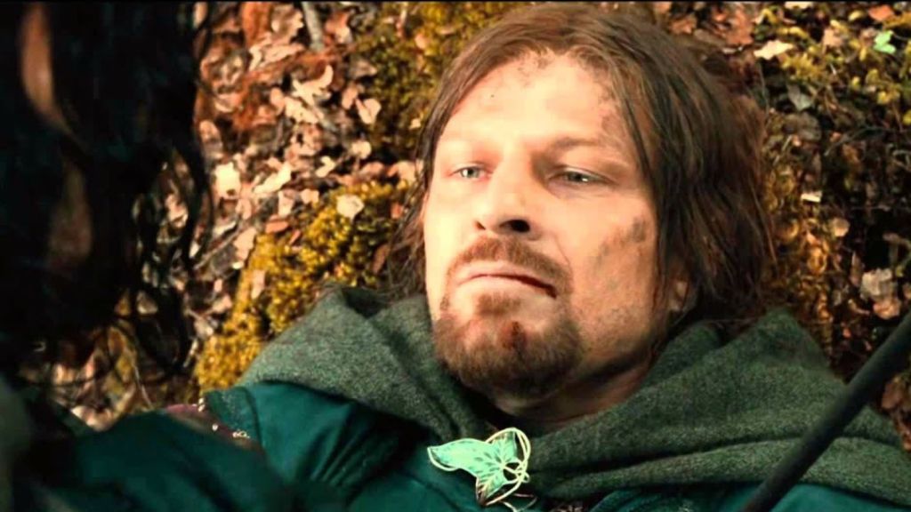 Boromir death in Lord of the Rings