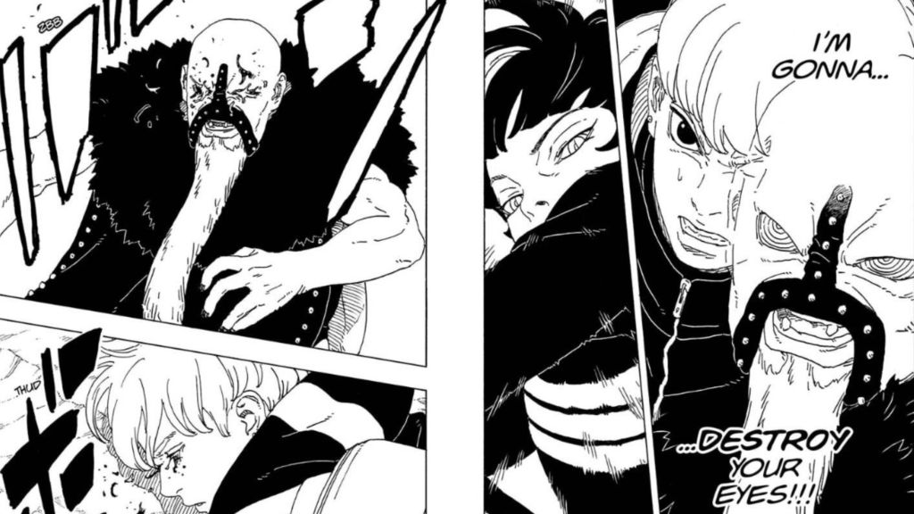 Boruto Two Blue Vortex Chapter 33 - Inojin heroic deed