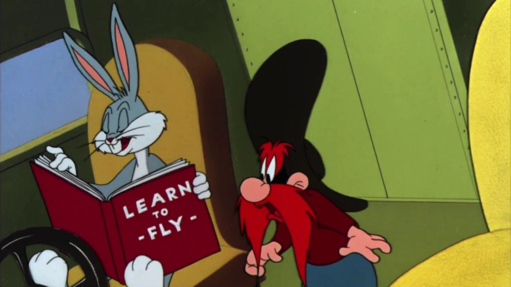 Bugs Bunny and Yosemite Sam