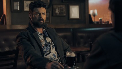 Butcher sitting in The Boys Season 5, Episode 3