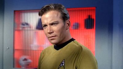 Captain Kirk in Star Trek