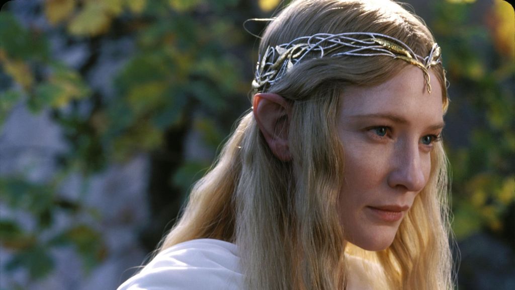 Cate Blanchett as Galadriel in The Lord of the Rings