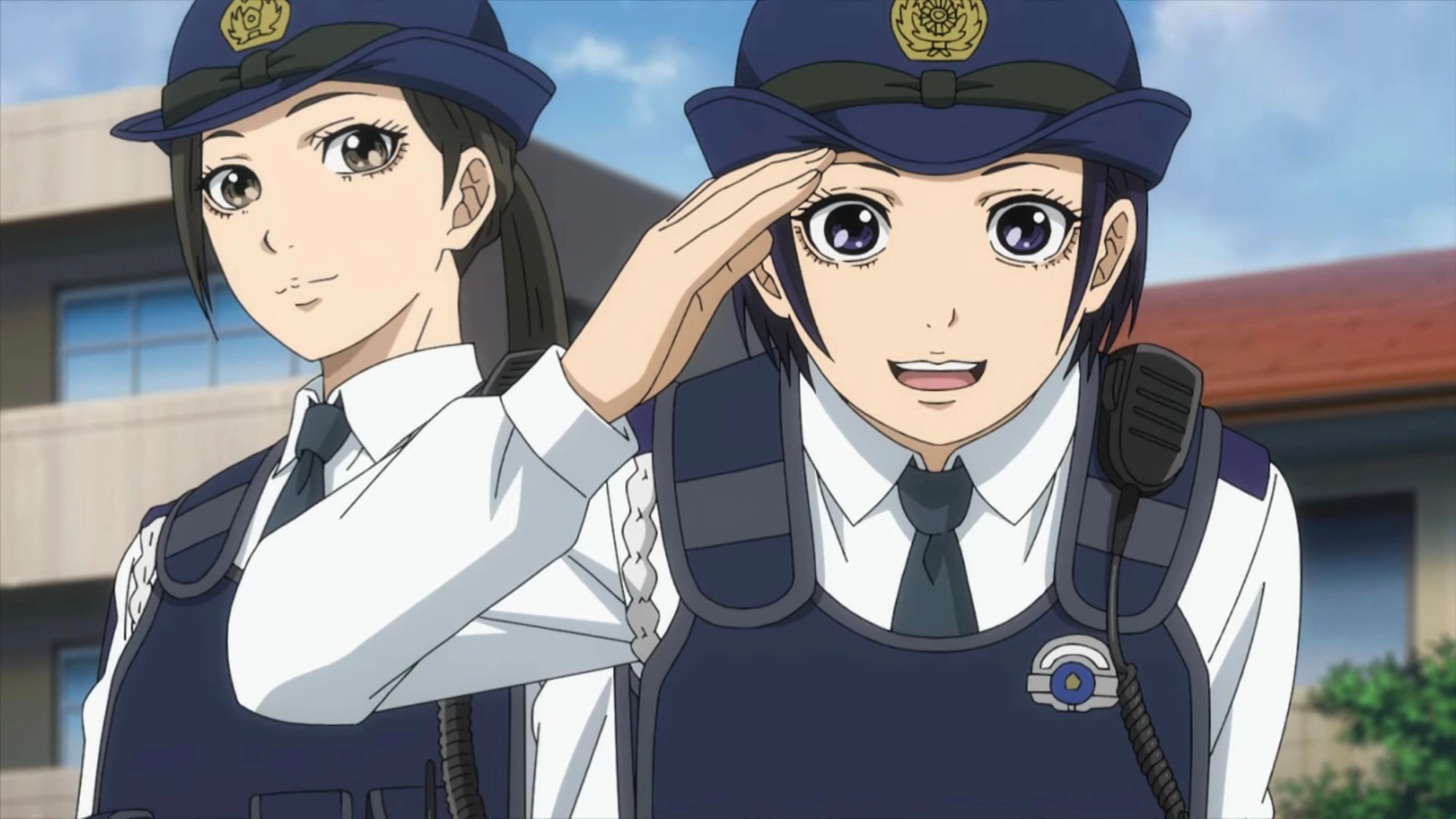 Prawdziwa policja odtwarza największe momenty z anime