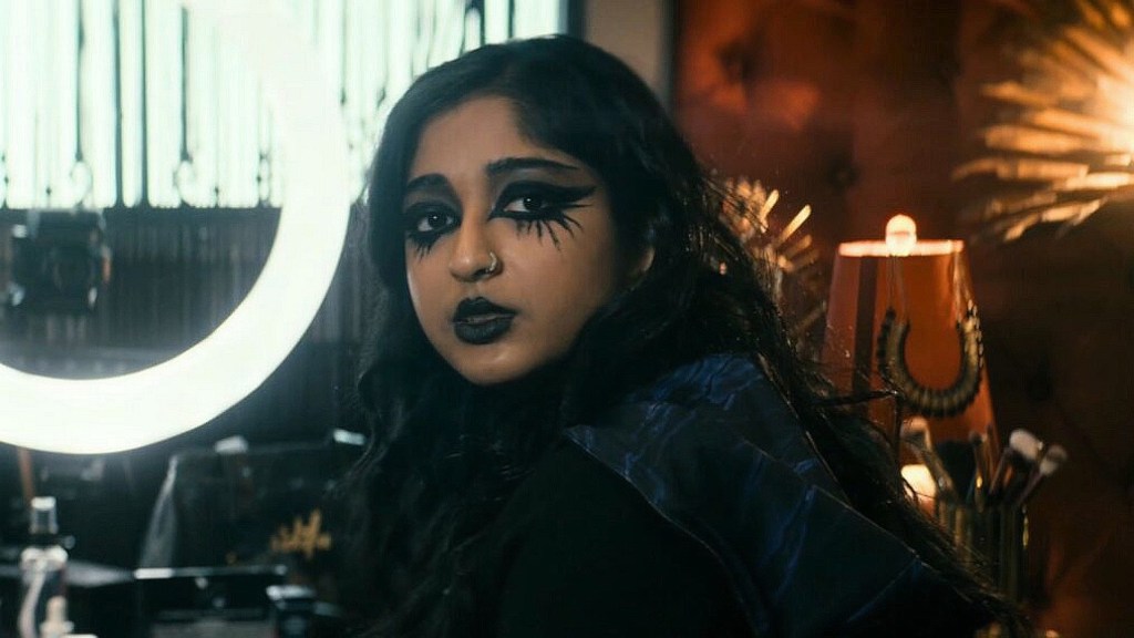Countess Crow looking over her shoulder in The Boys Season 5, Episode 2