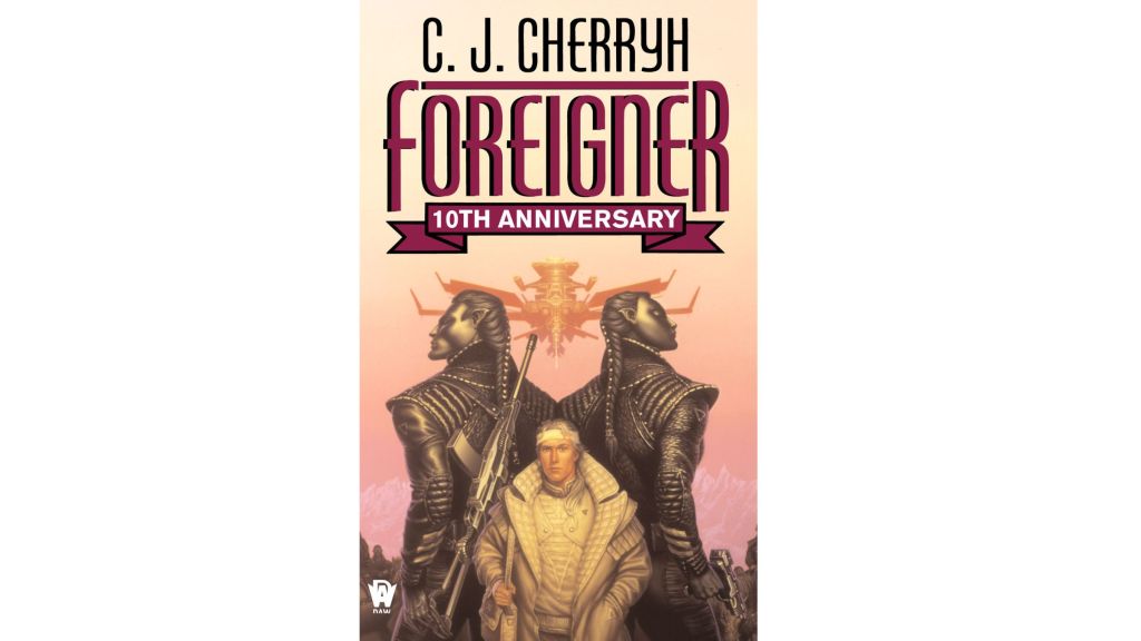 Cover of sci-fi book Foreigner