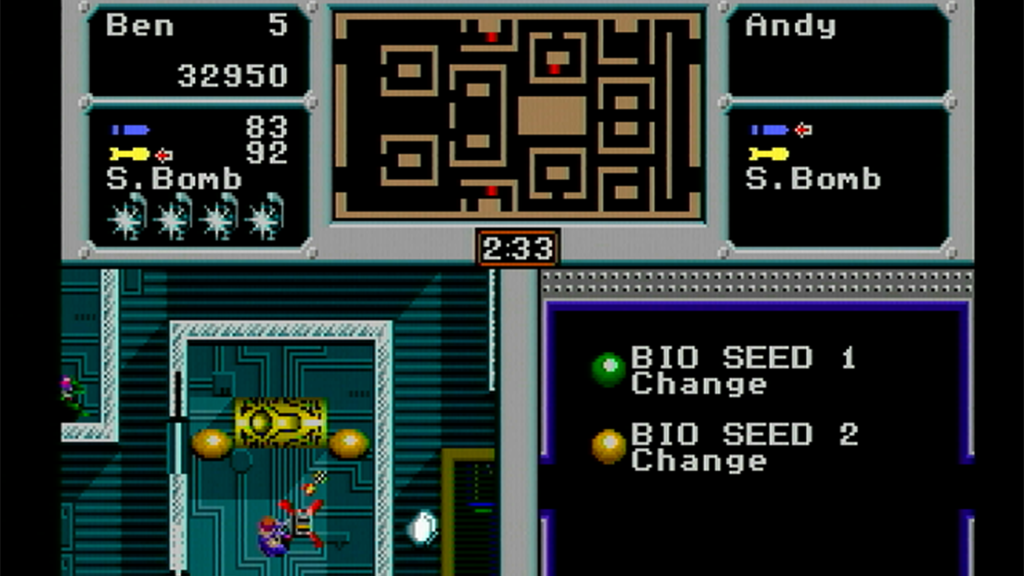A screenshot of Crack Down on the Sega Genesis.