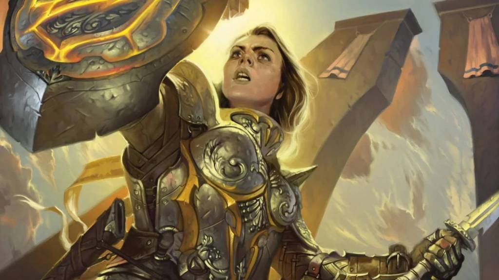 D&D Oath of Devotion Paladin character