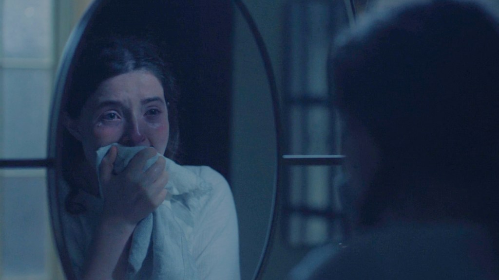 Daisy crying in The Testaments