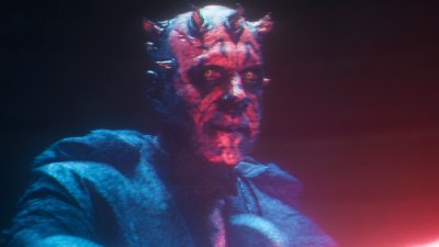 Maul as a hologram in Solo: A Star Wars Story