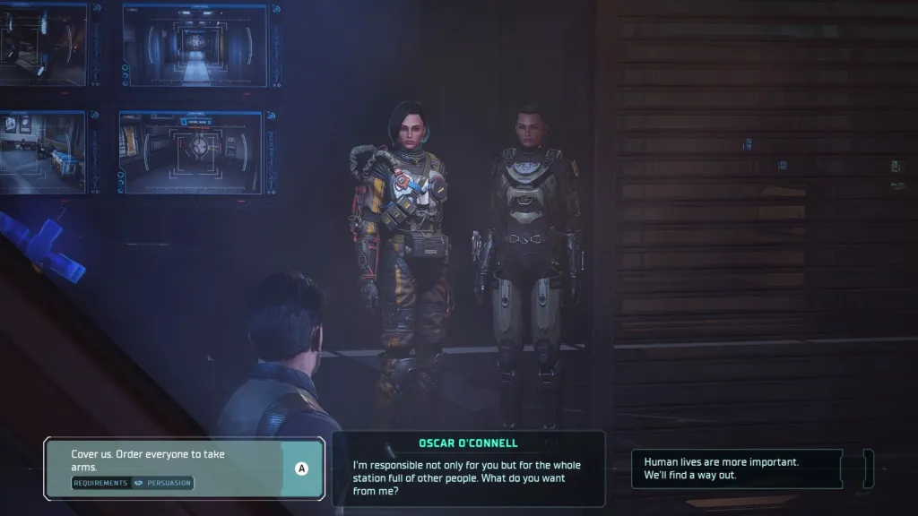 Dialogue Decision Moment Osiris Reborn