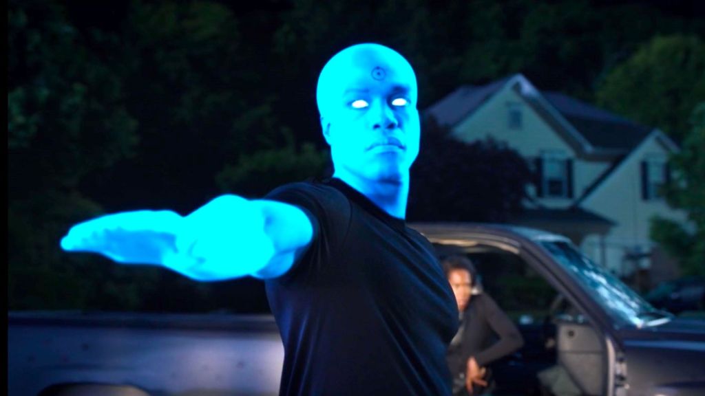 Doctor Manhattan in Watchmen