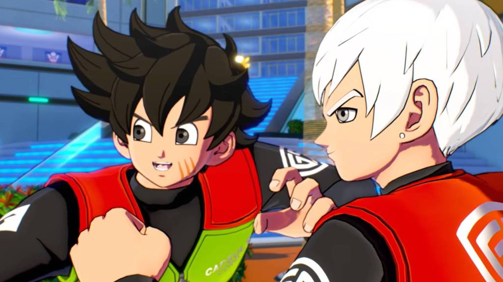 Dragon Ball Xenoverse 3 two main characters teaming up