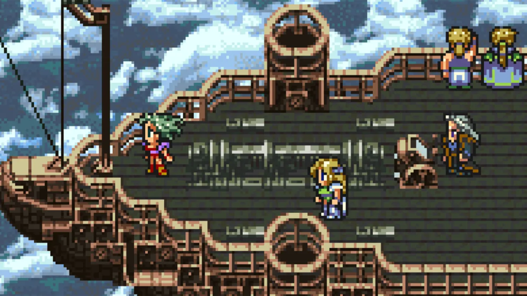 A screenshot from Final Fantasy VI.