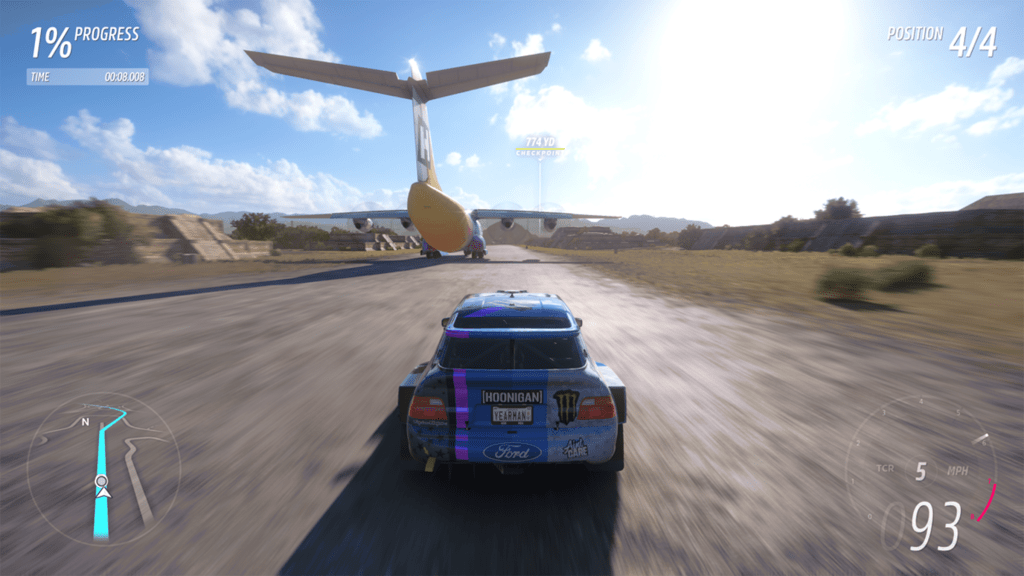 A screenshot from Forza Horizon 5 on the Xbox Series X.