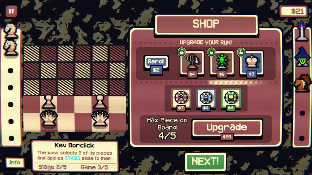 Gambonanza in-game Shop