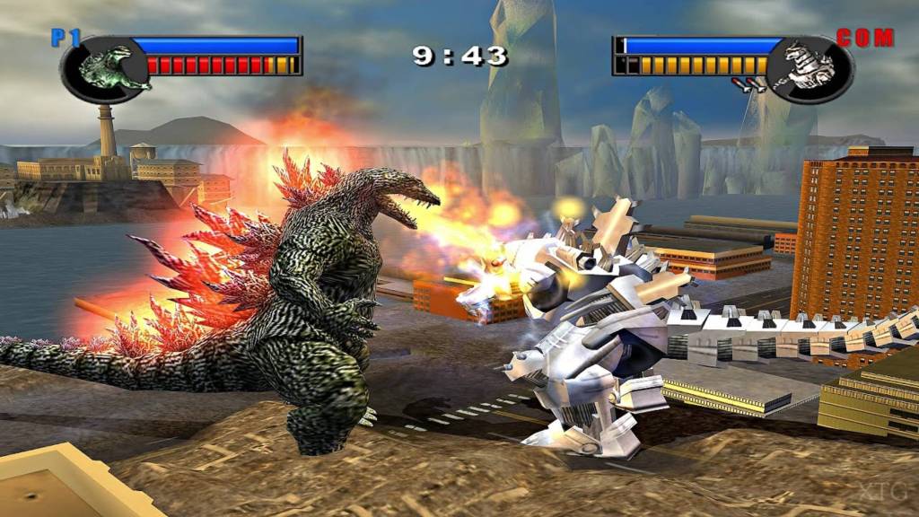 Godzilla Unleashed gameplay screenshot