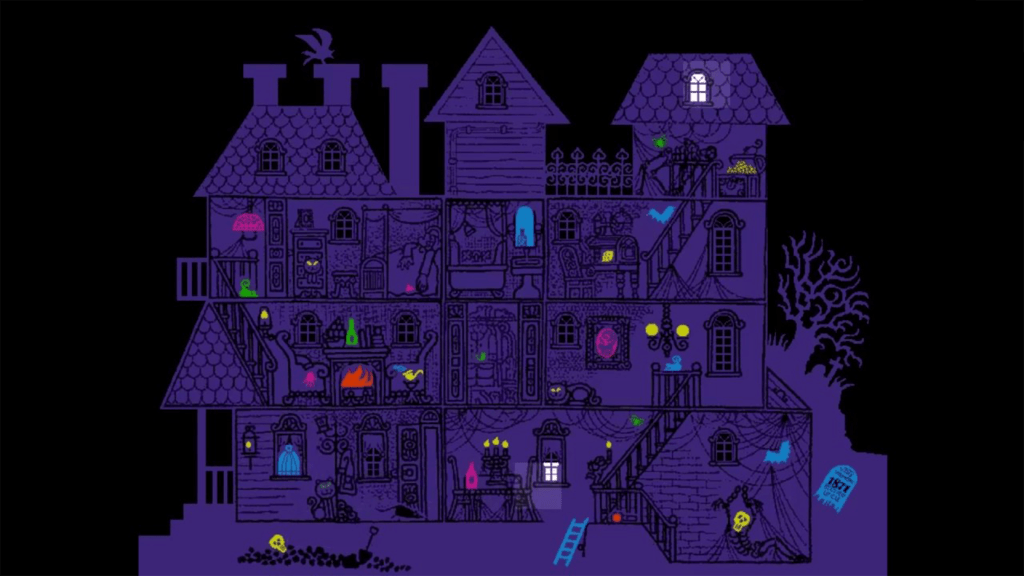 A screenshot from Haunted House.