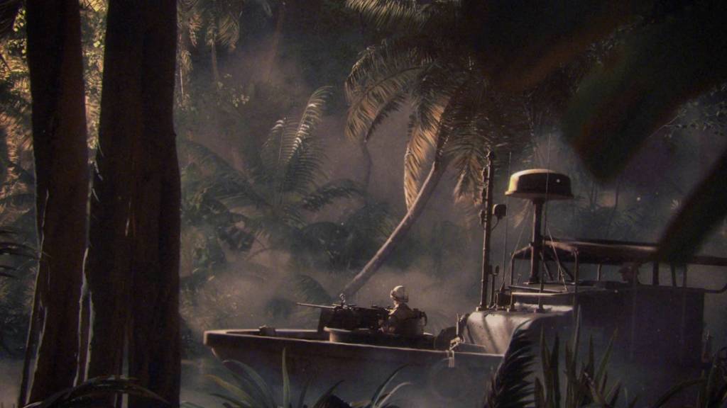 Hell Let Loose American troops moving through jungle waters