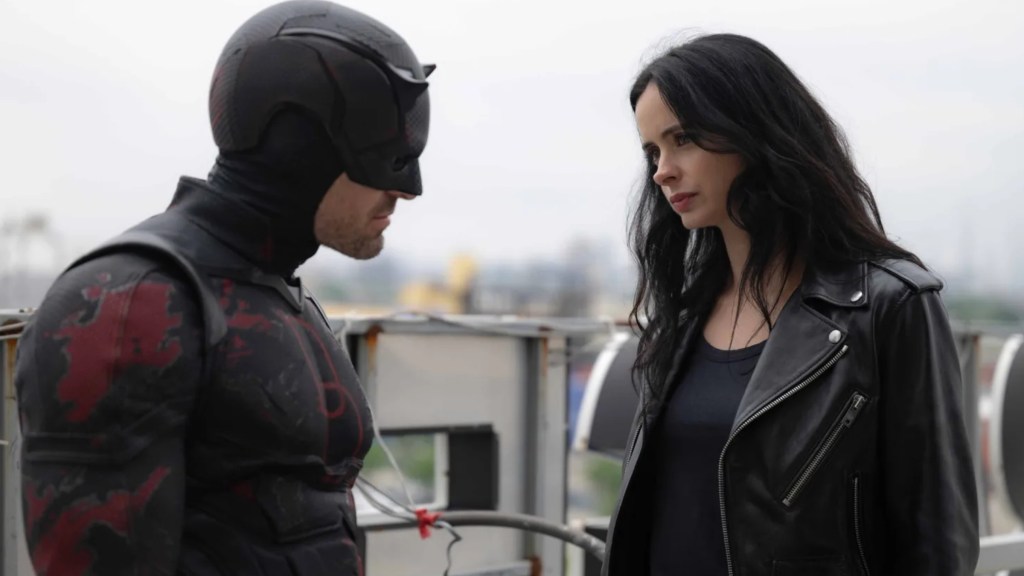 Jessica Jones and Daredevil in Born Again