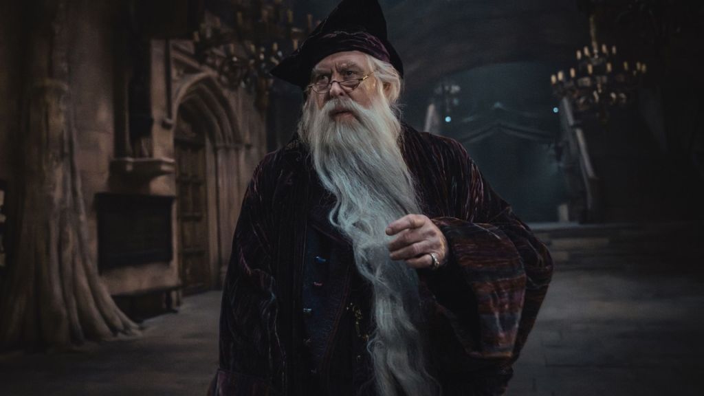 John Lithgow as Dumbledore in Harry Potter
