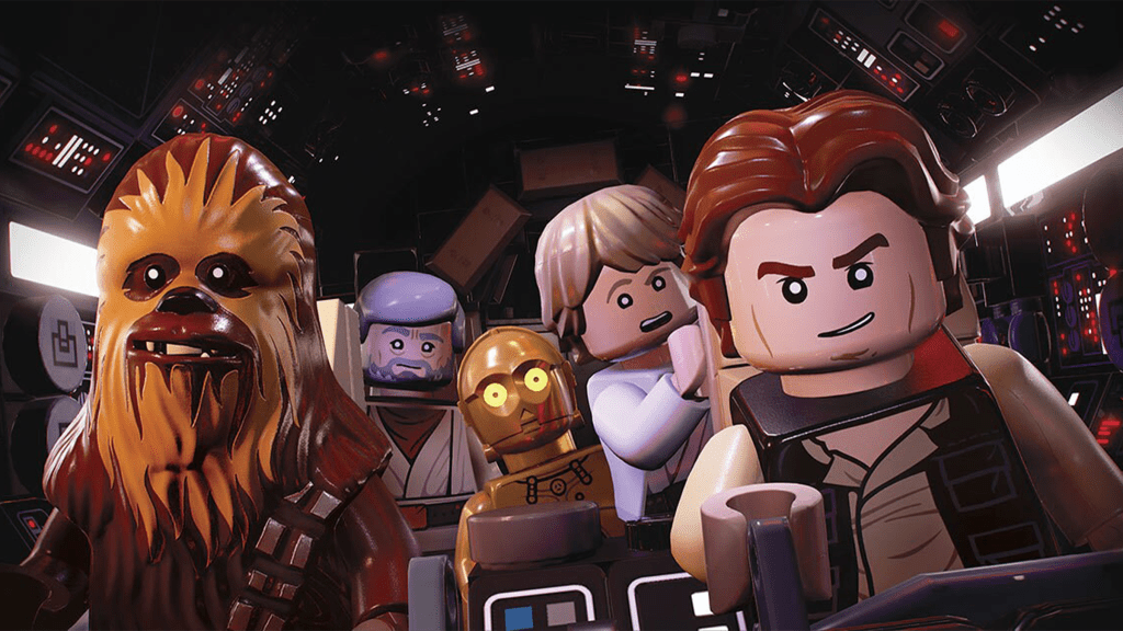 A screenshot from LEGO Star Wars: The Skywalker Saga on the PlayStation 5.