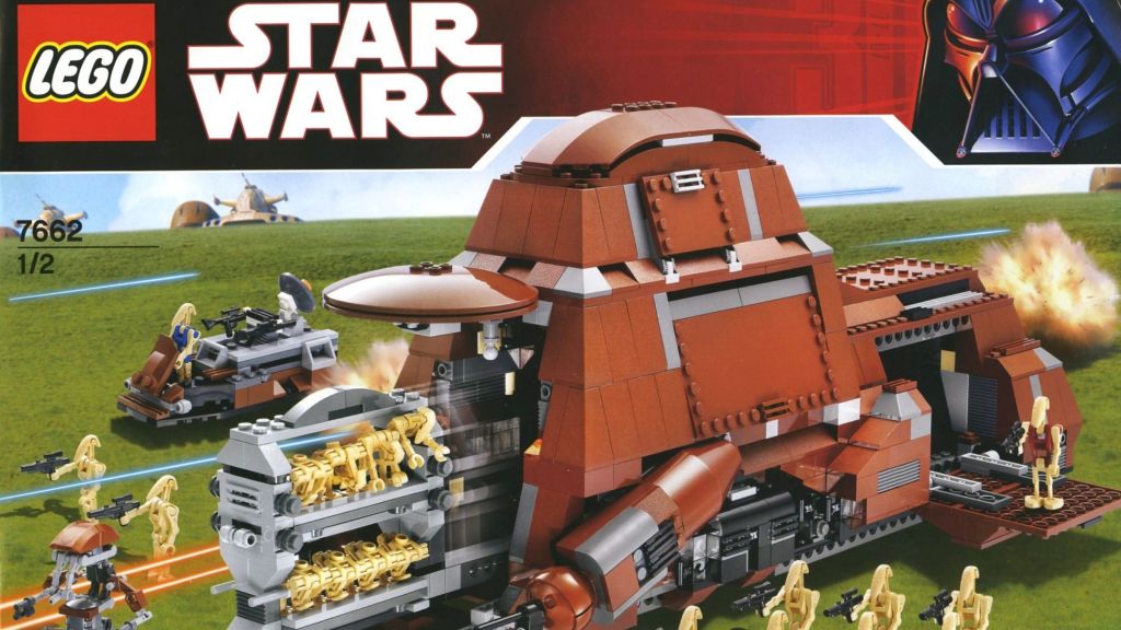 LEGO Star Wars Trade Federation MTT set 7662 box