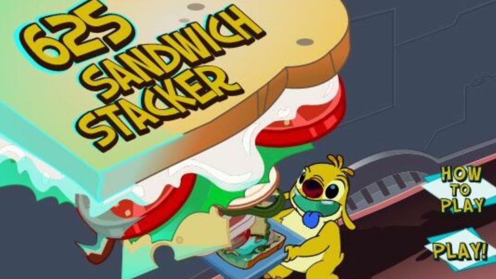 Lilo and Stitch Sandwich Stacker Flash Game