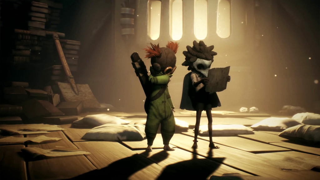 A screenshot from Little Nightmares III on the Nintendo Switch 2.