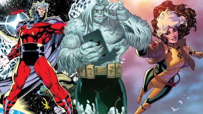 Magneto, Beast and Rogue in Marvel Comics