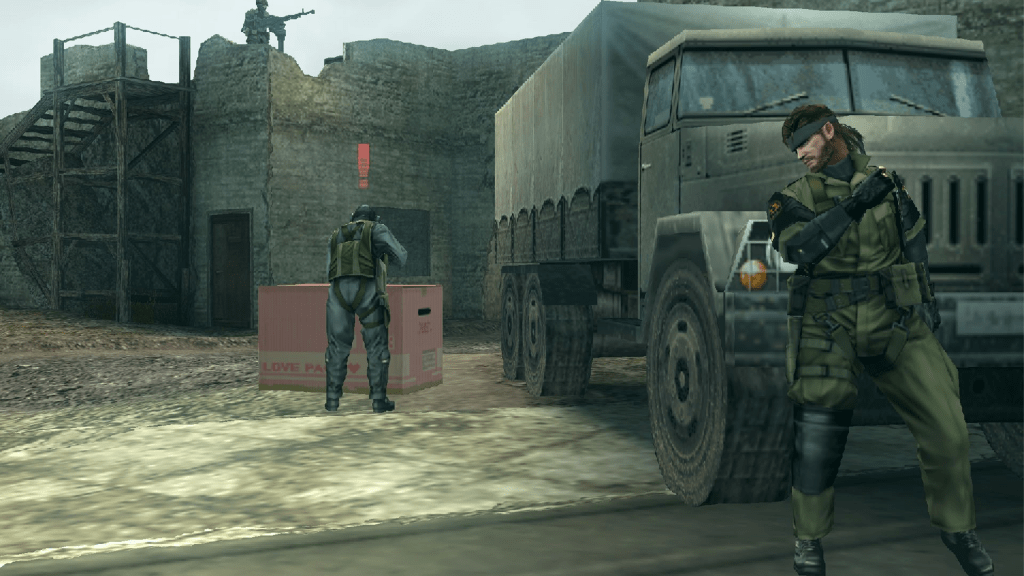 A screenshot from Metal Gear Solid: Peace Walker.