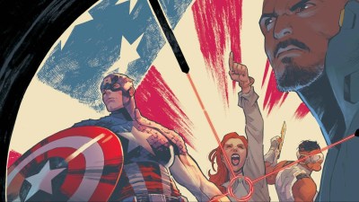 Captain America in the crosshairs with Latverian rebels