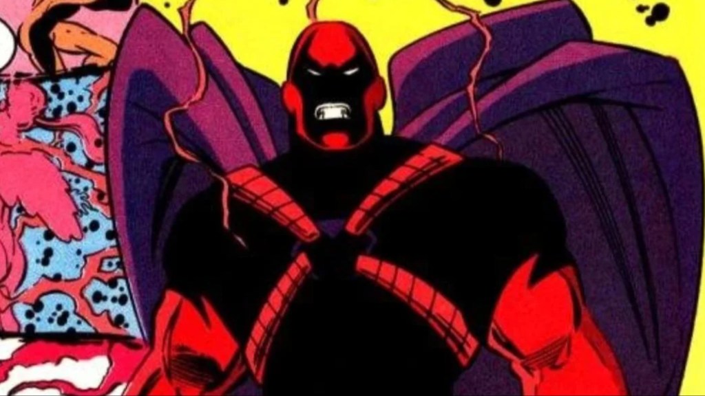 The villain Extant standing on his own