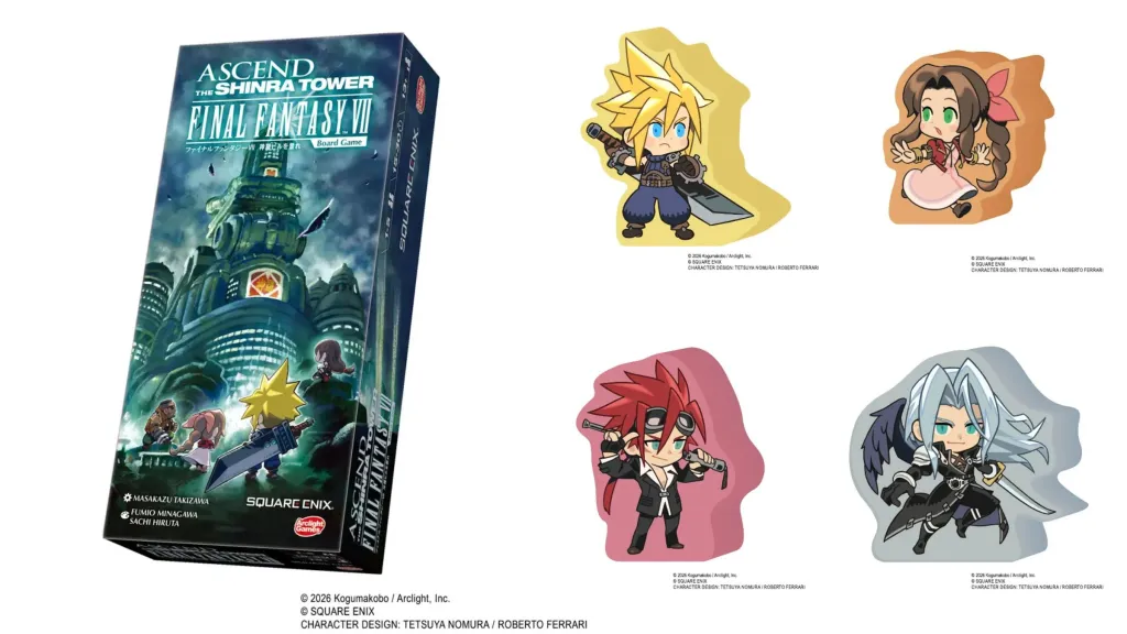 New Final Fantasy 7 Board Game