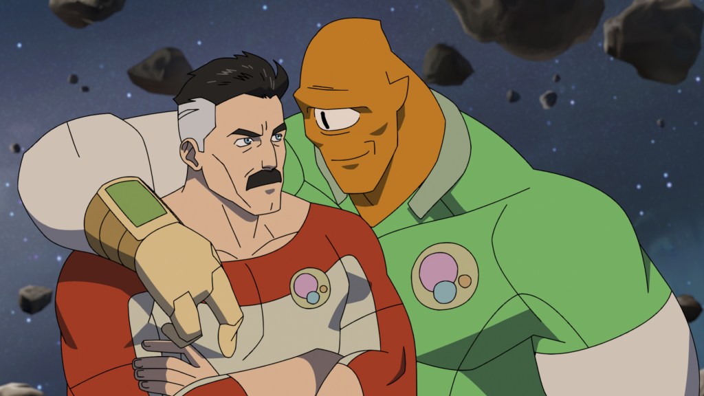 Nolan and Allen in Invincible Season 4, Episode 2