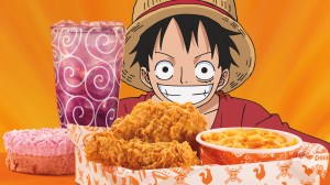 One Piece Fans Wait in Long Lines at Popeyes Thanks to Exciting New Collab