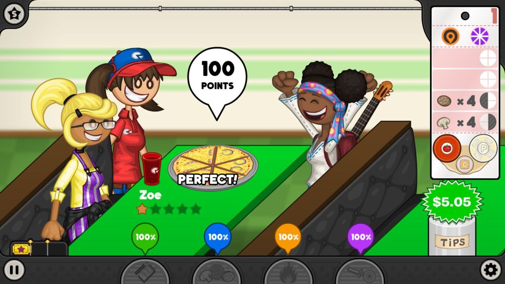 Papa's Pizzeria Screenshot
